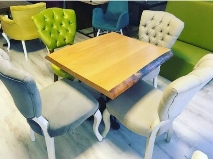 Bistro Masa Sandalye 4 Kişilik - Cafe Restaurant İstanbul - Görsel 1
