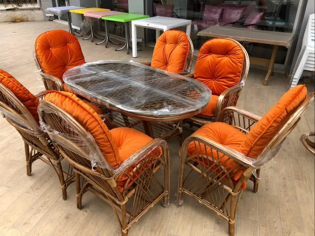 Rattan Bahçe Masa Sandalye Takımı