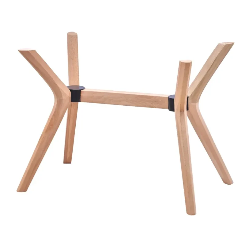 uzun yengeç ayak ahşap masa ayağı modeli